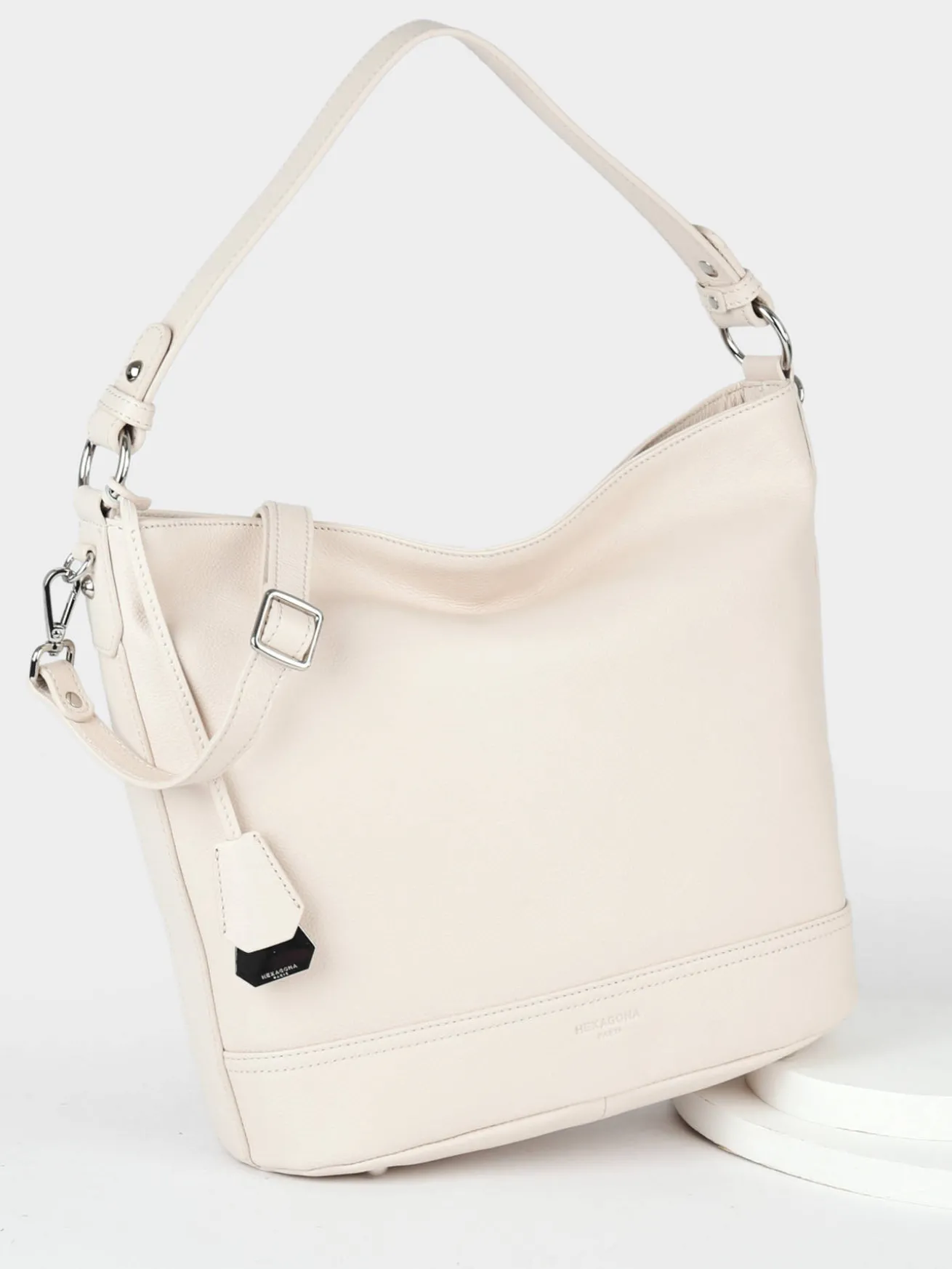 Besace Confort cuir HEXAGONA