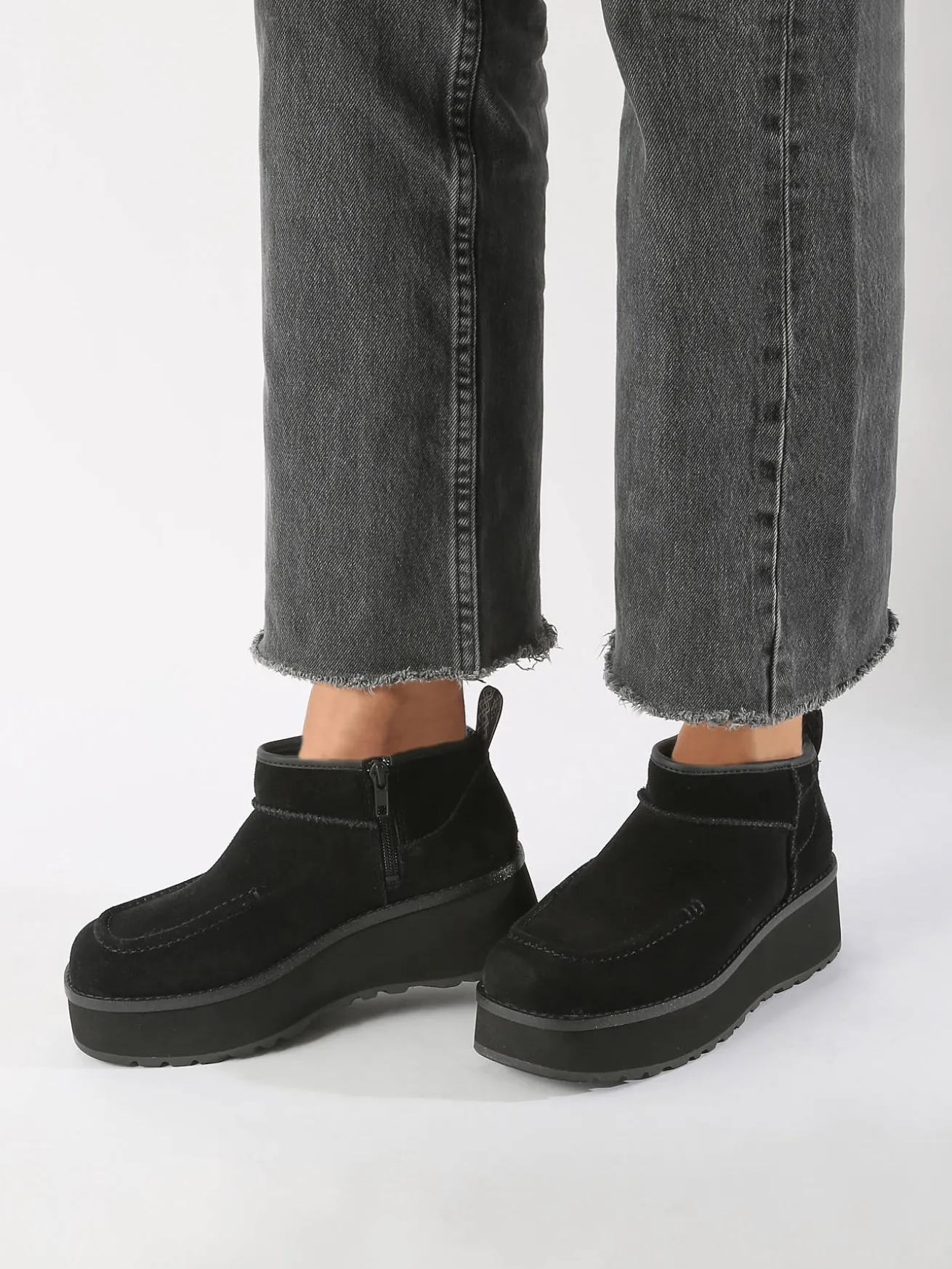 Boots Cityfunc ultra semelle compensée en cuir UGG