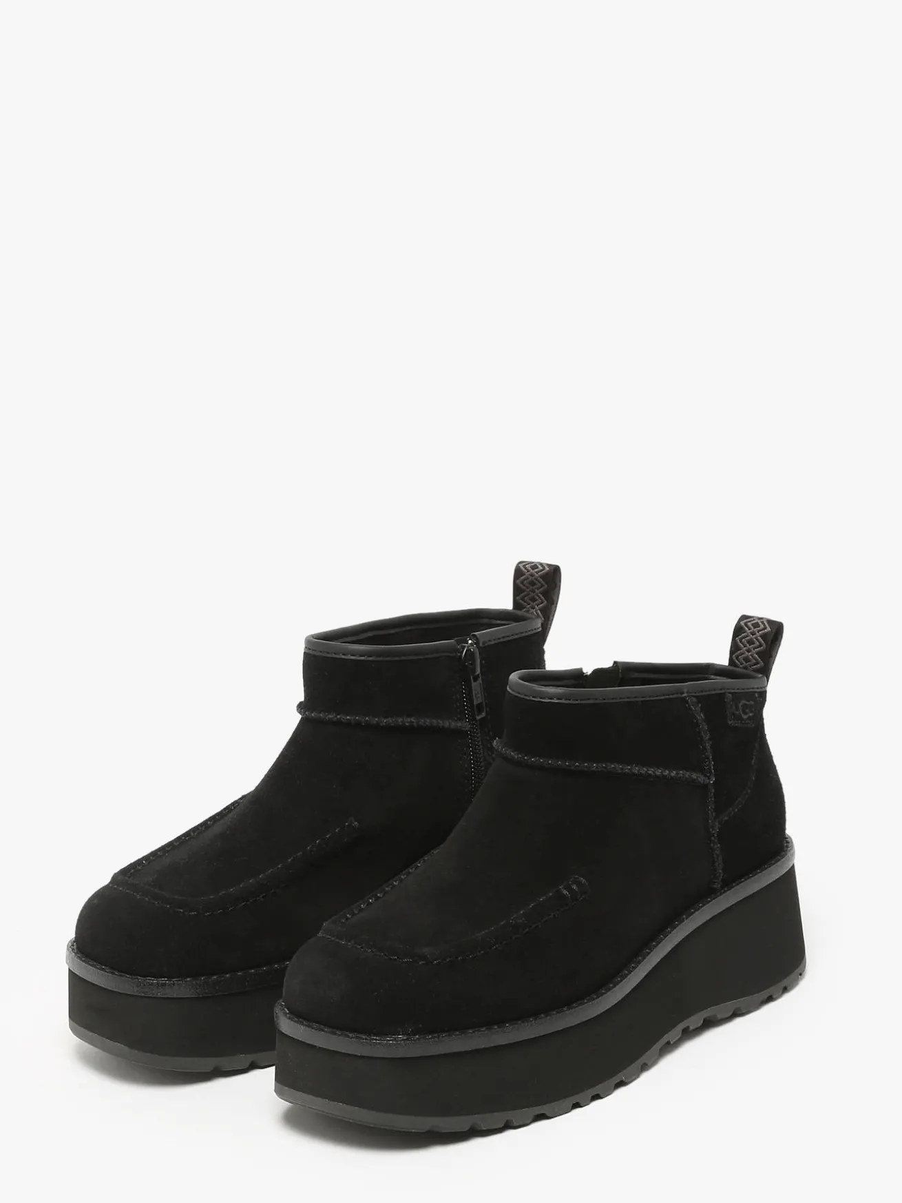 Boots Cityfunc ultra semelle compensée en cuir UGG