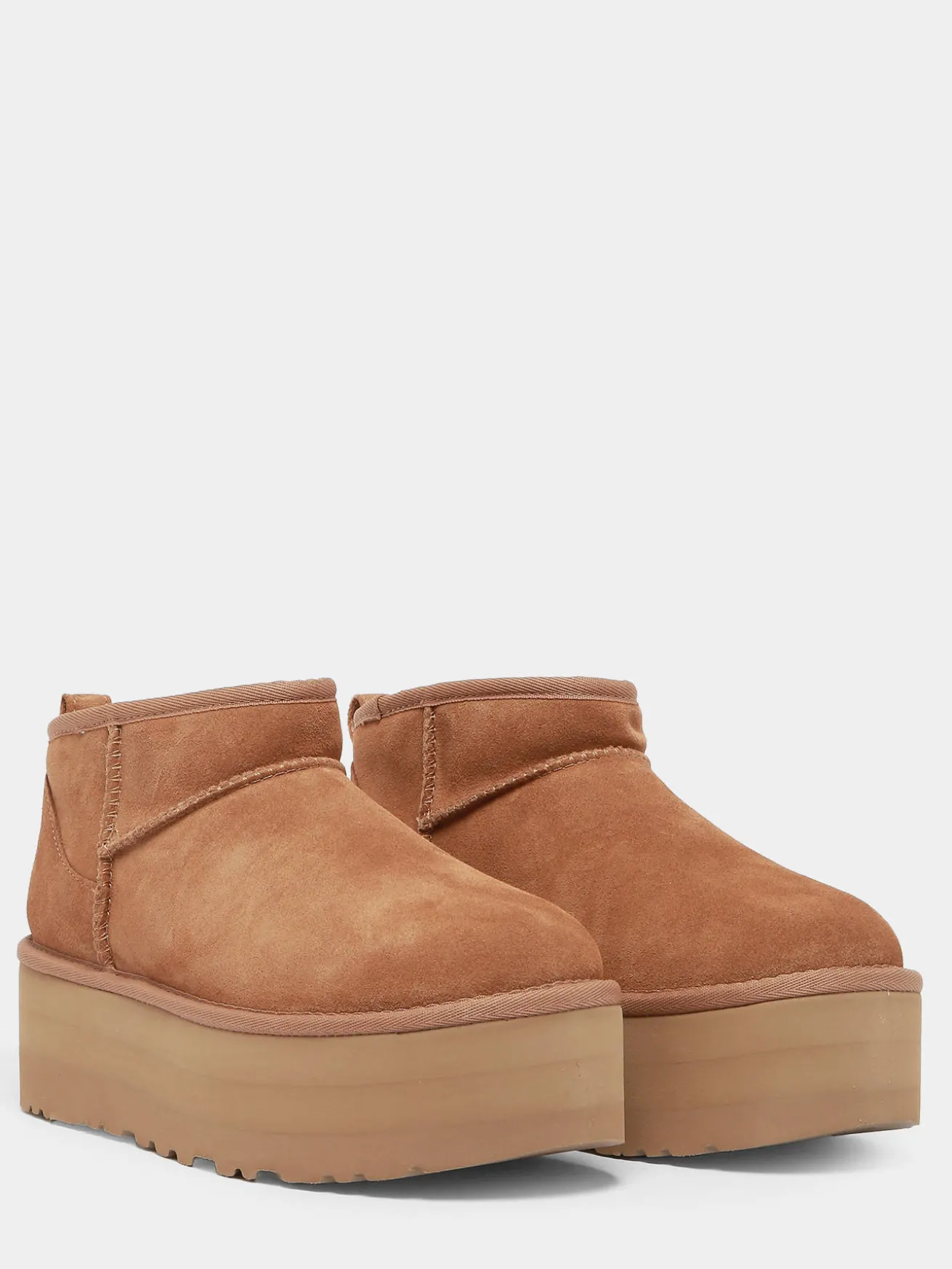Boots Classic Ultra Mini Platform en cuir UGG