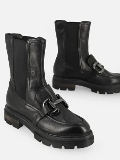 Boots en cuir en cuir MJUS