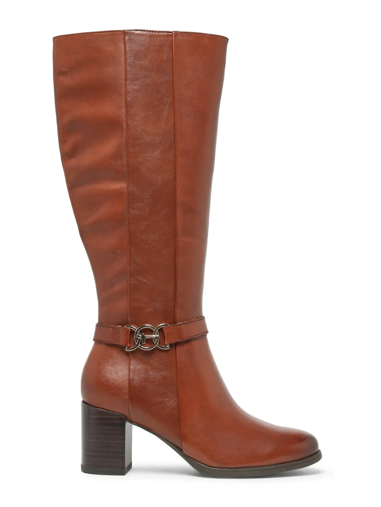 Bottes à talon en cuir TAMARIS