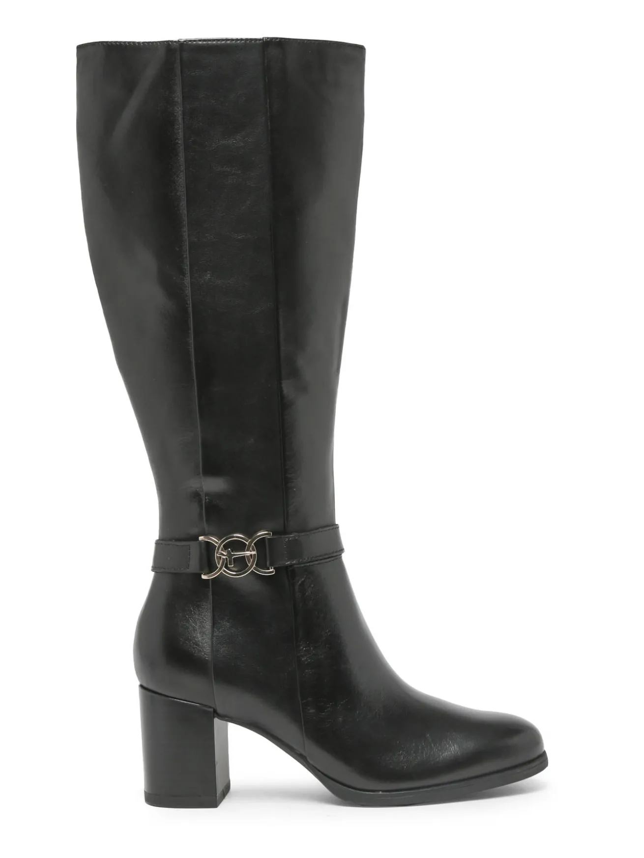 Bottes à talon en cuir TAMARIS