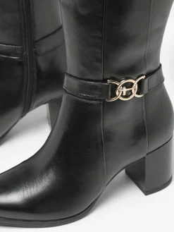 Bottes à talon en cuir TAMARIS