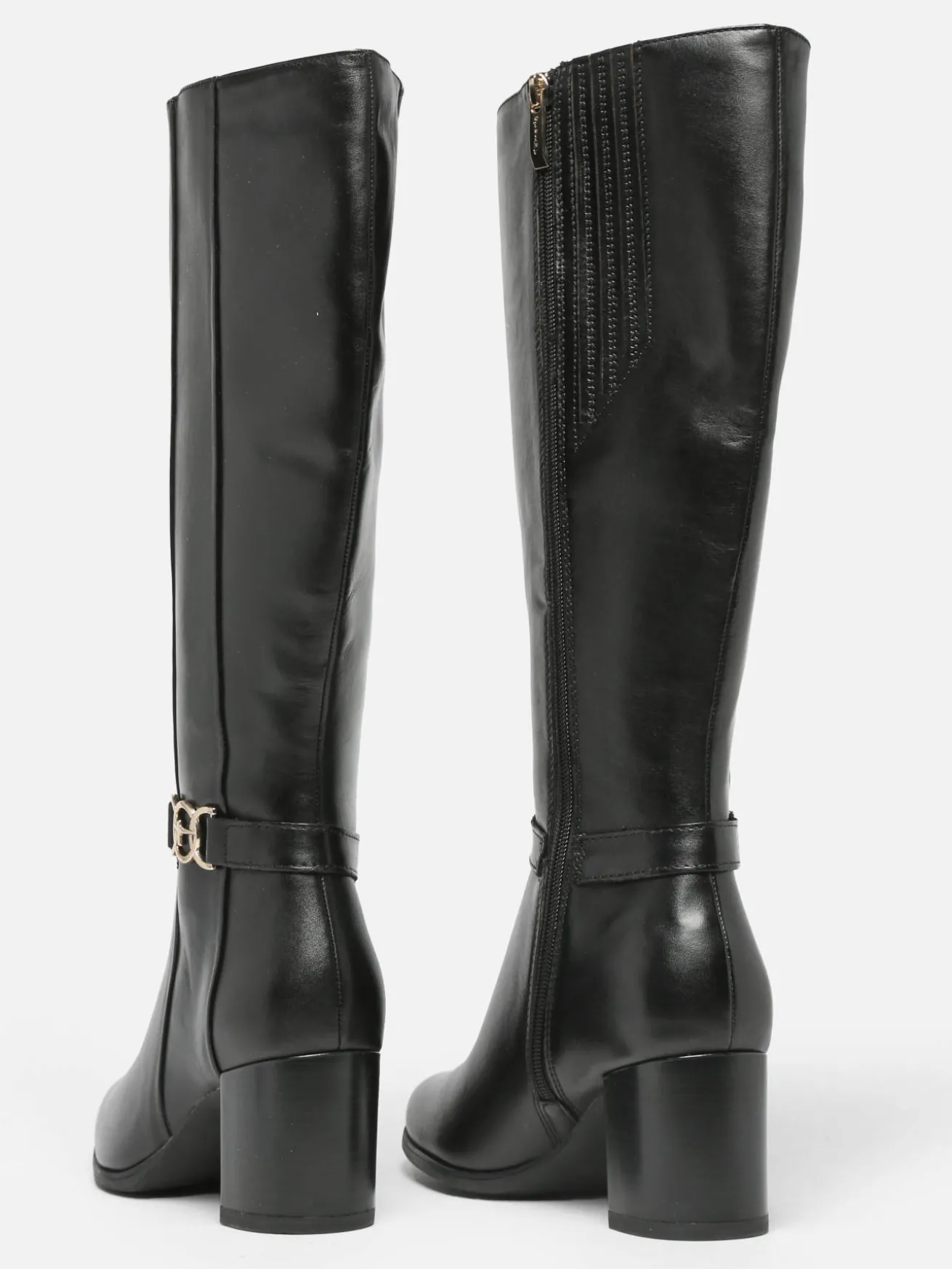 Bottes à talon en cuir TAMARIS