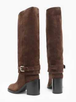 Bottes à talon Selena en cuir ALPE