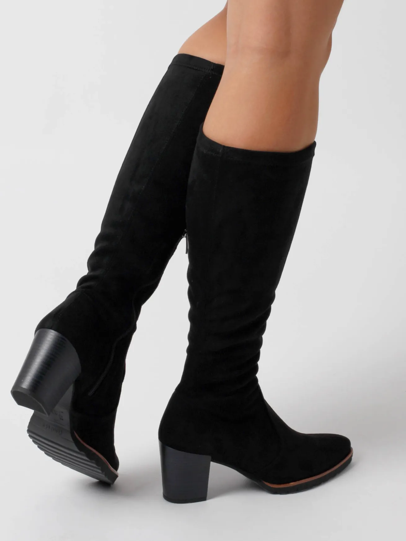 Bottes à talon Thais en cuir DORKING