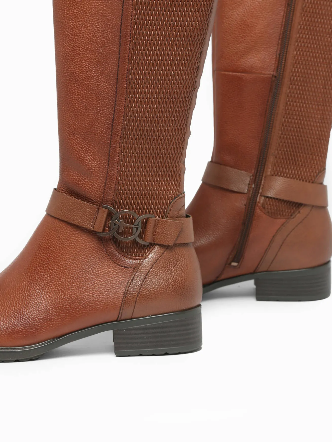 Bottes cavalières en cuir TAMARIS