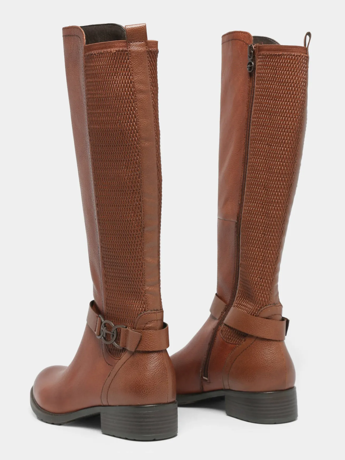 Bottes cavalières en cuir TAMARIS