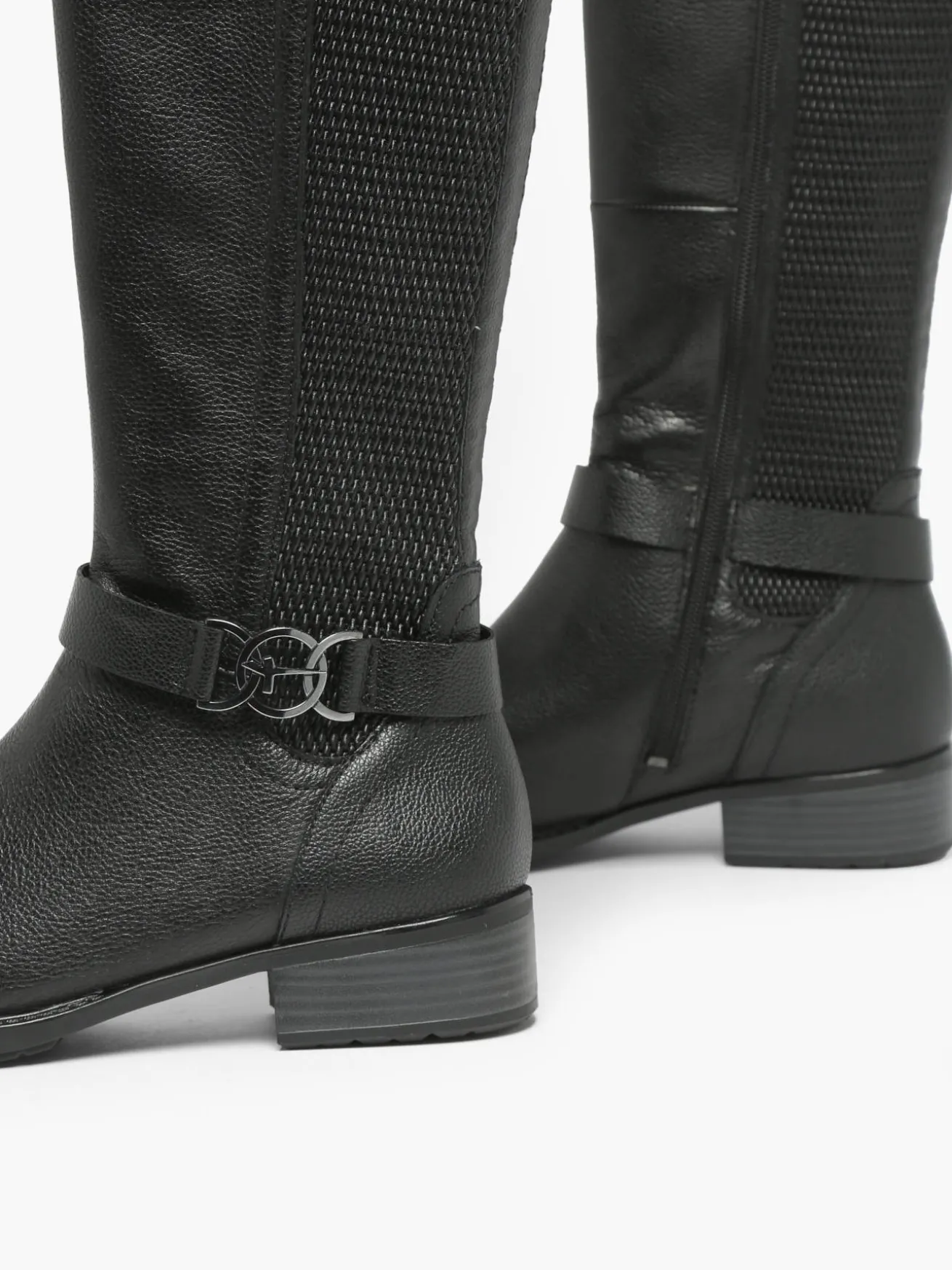 Bottes cavalières en cuir TAMARIS