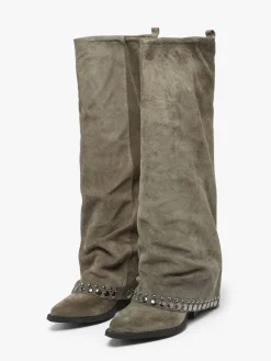 Bottes en cuir N?6