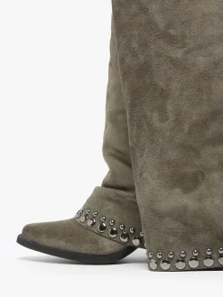 Bottes en cuir N?6