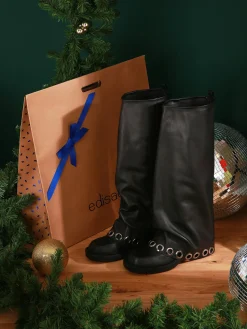 Bottes en cuir N?6