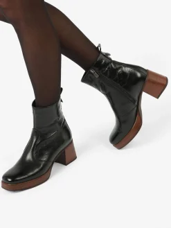Bottines à talon Cristel en cuir DORKING