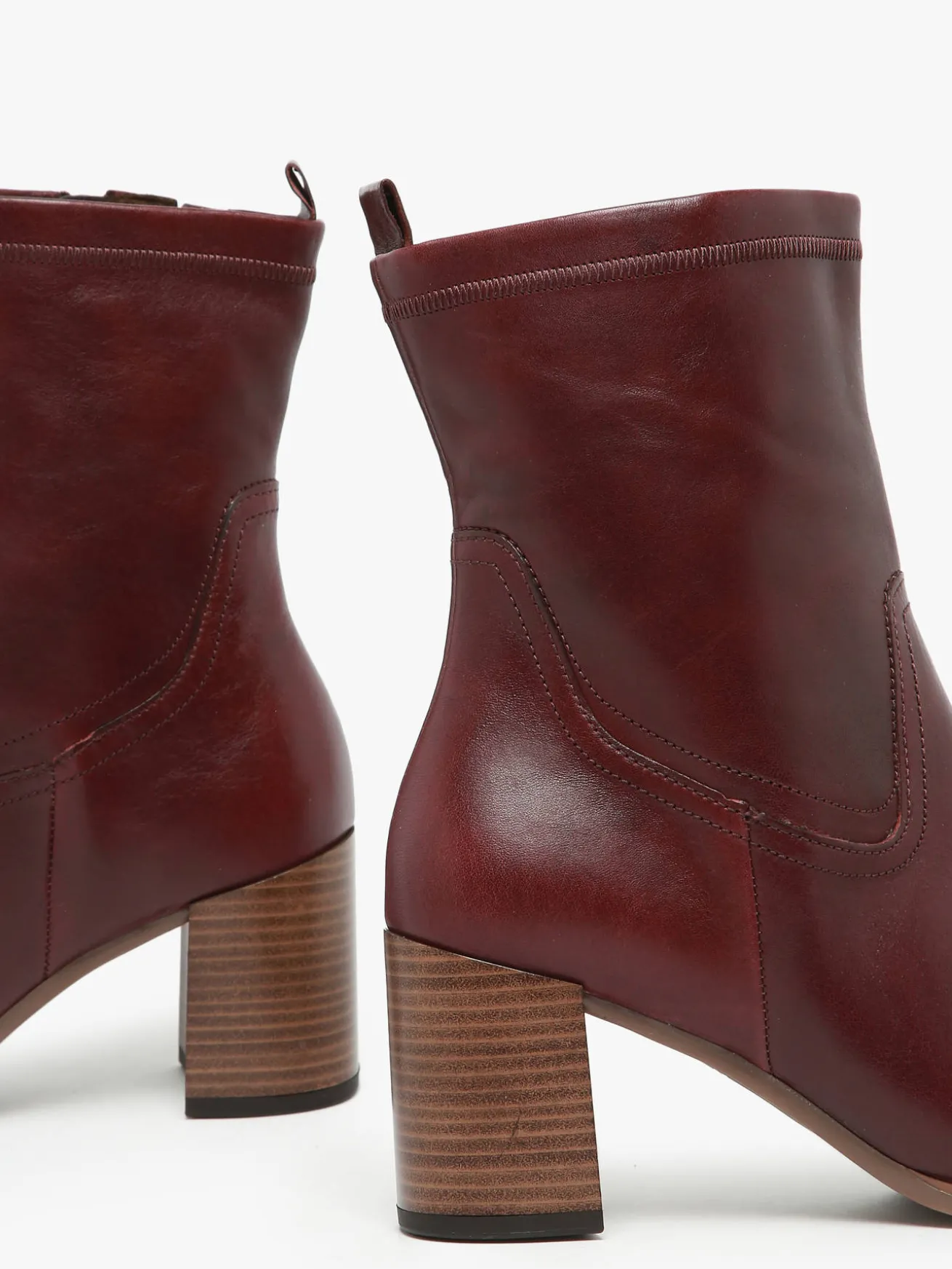 Bottines à talon en cuir GABOR