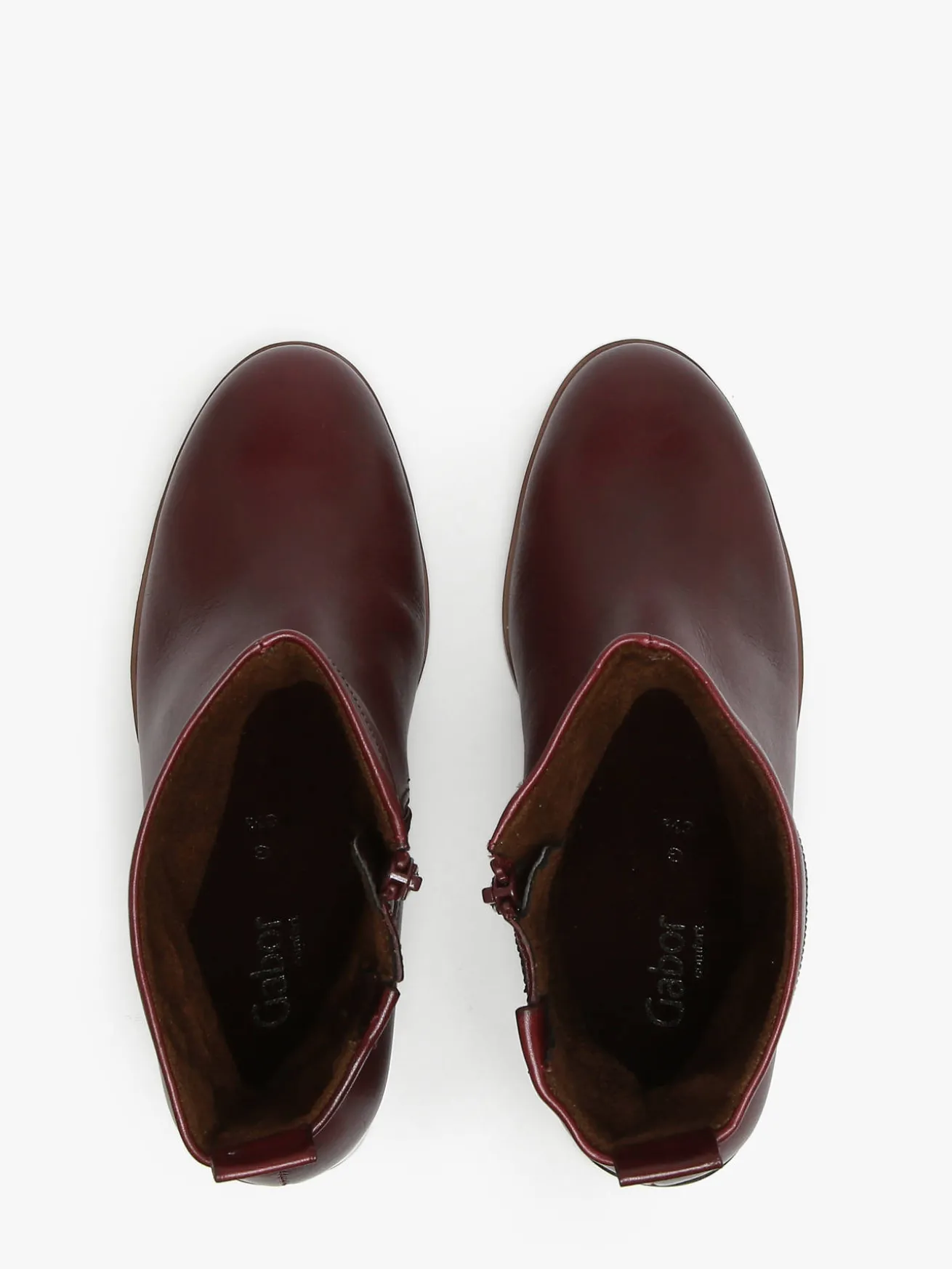Bottines à talon en cuir GABOR