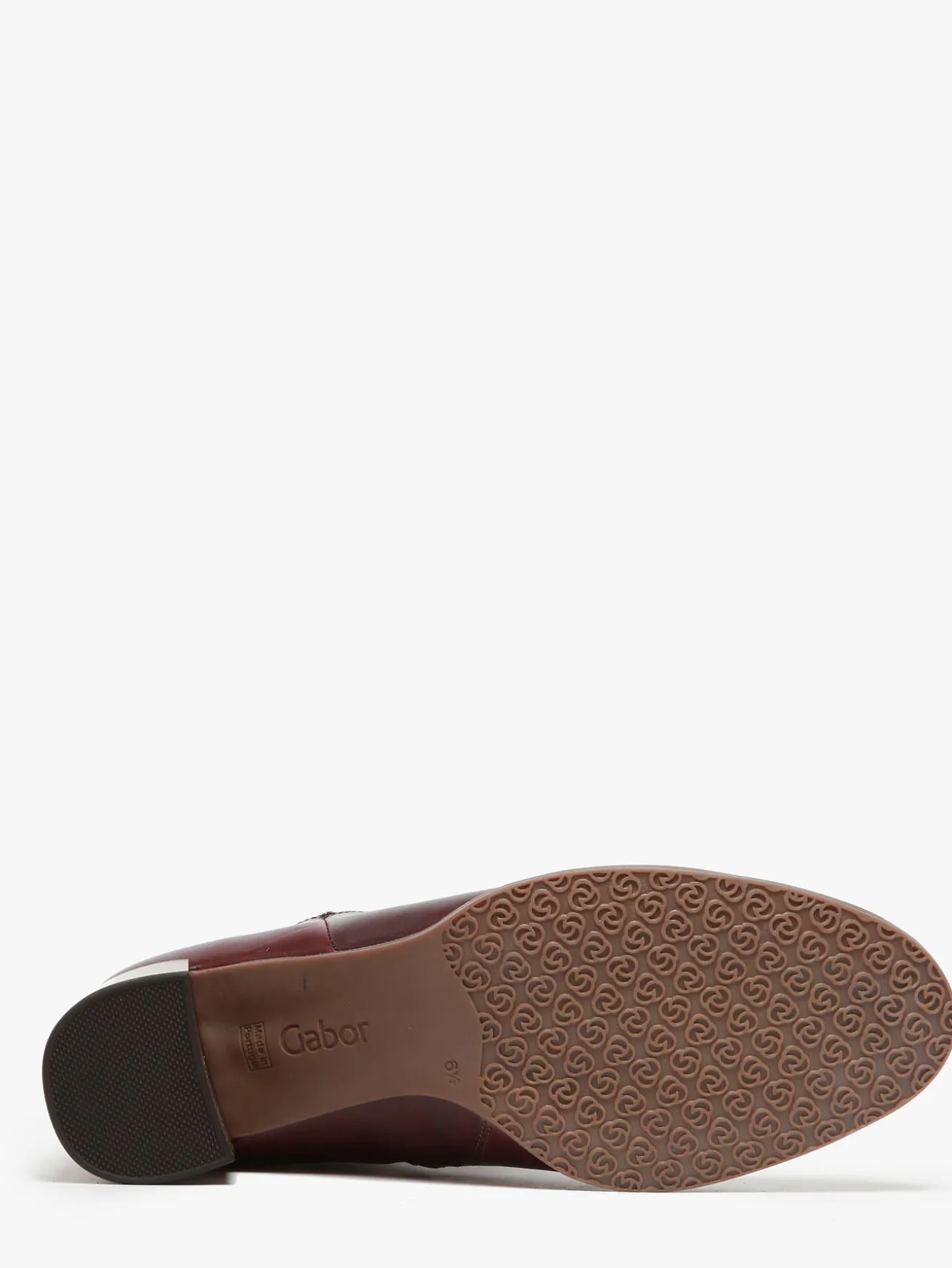 Bottines à talon en cuir GABOR