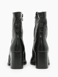 Bottines à talon en cuir MJUS