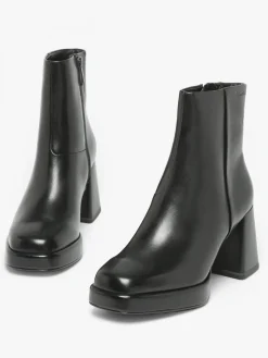 Bottines à talon en cuir TAMARIS