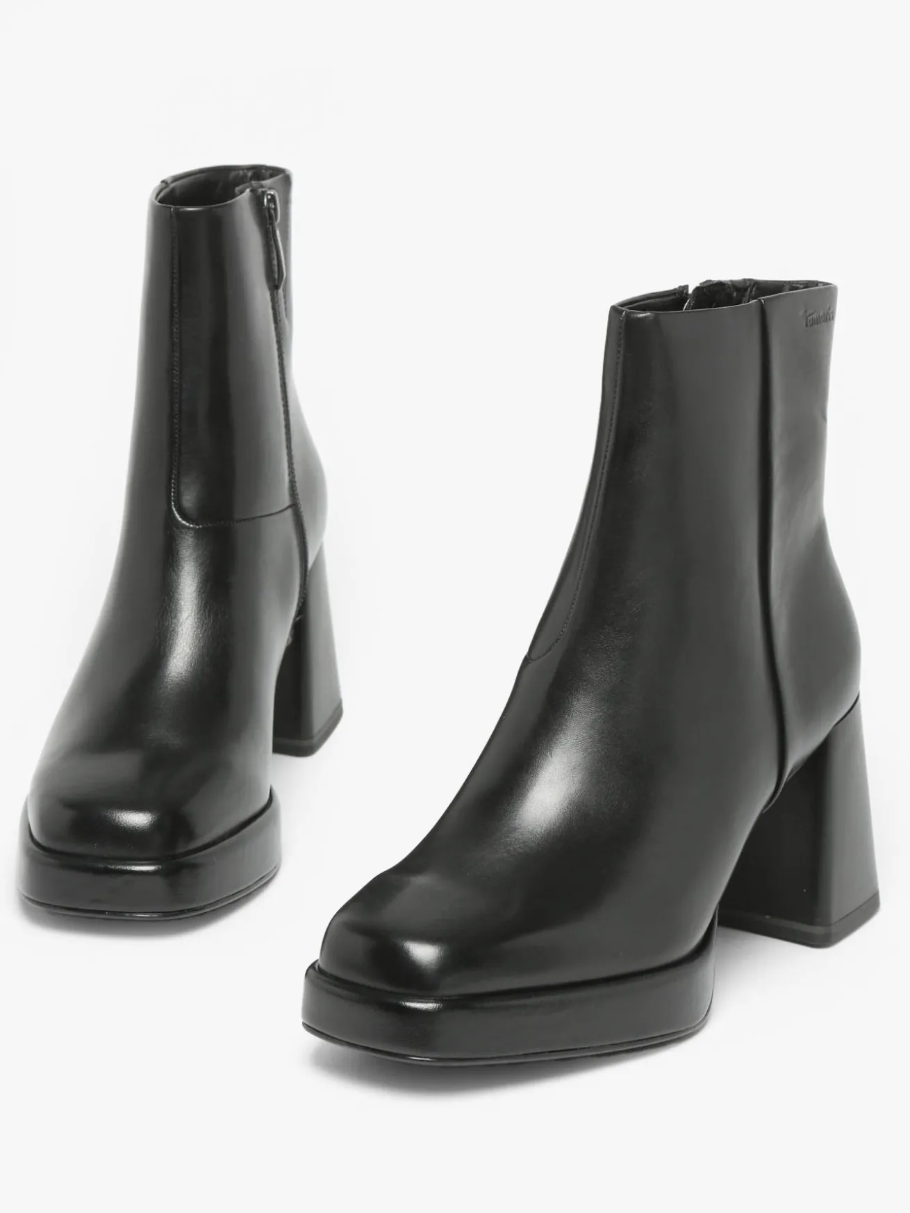 Bottines à talon en cuir TAMARIS