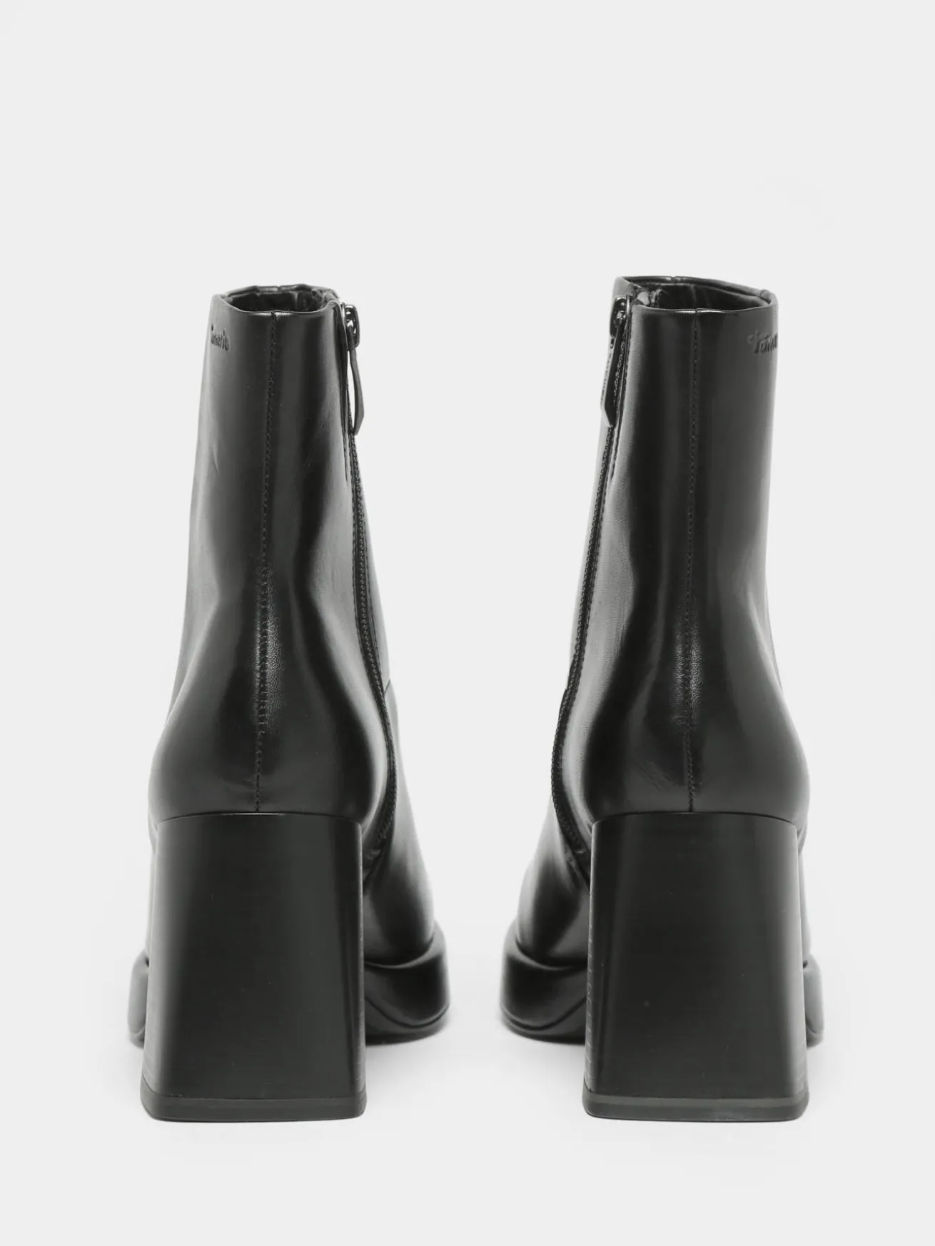 Bottines à talon en cuir TAMARIS