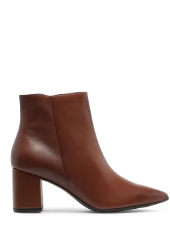 Bottines à talon en cuir TAMARIS