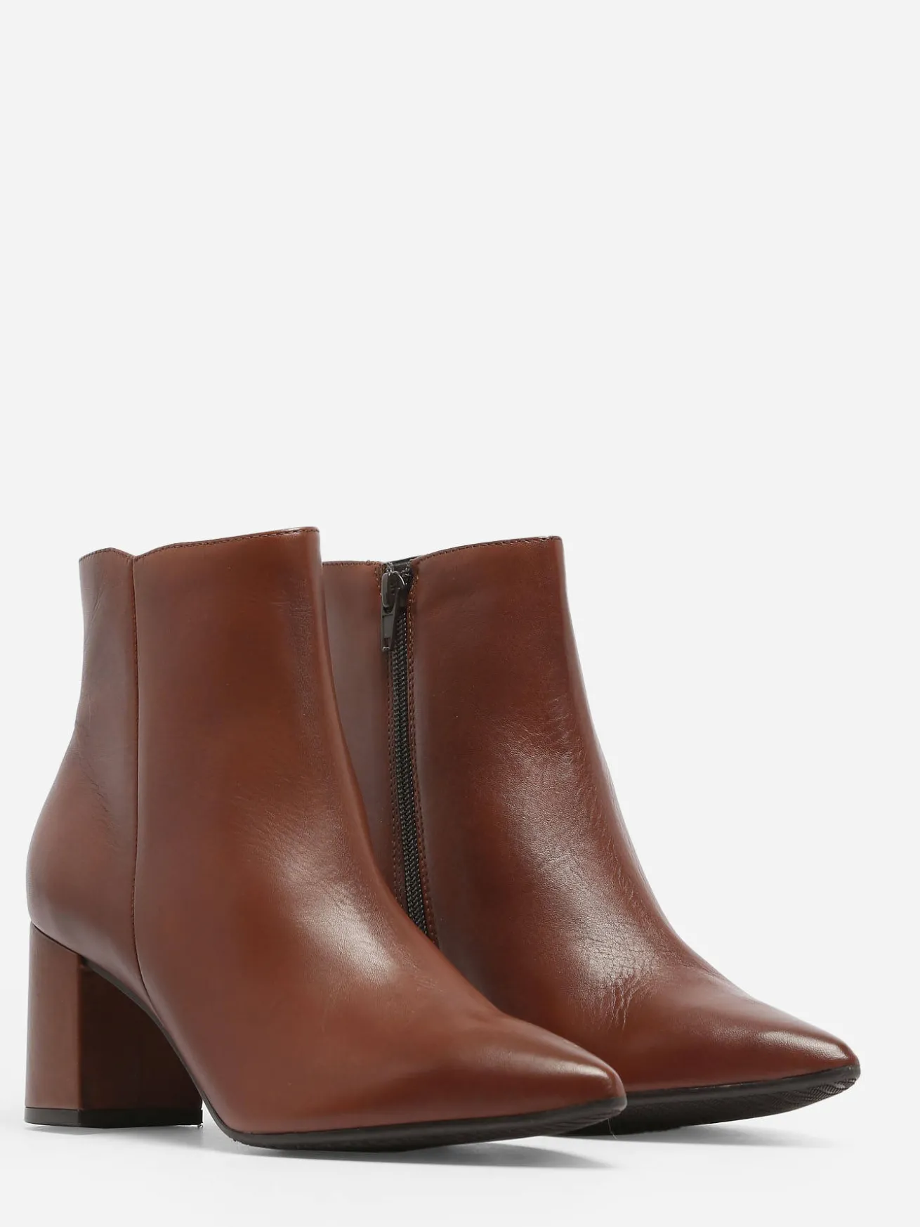 Bottines à talon en cuir TAMARIS