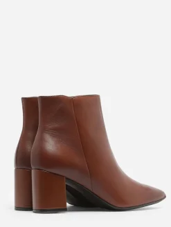 Bottines à talon en cuir TAMARIS