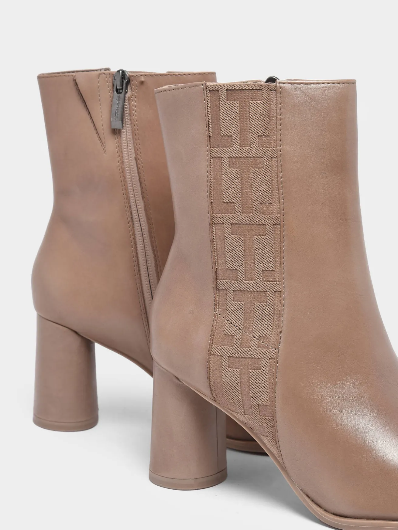 Bottines à talon en cuir TAMARIS