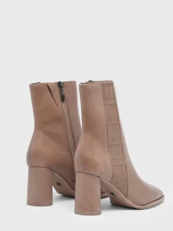 Bottines à talon en cuir TAMARIS