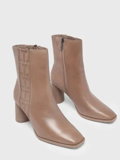 Bottines à talon en cuir TAMARIS