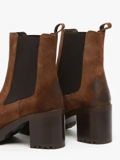 Bottines à talon en cuir WE DO