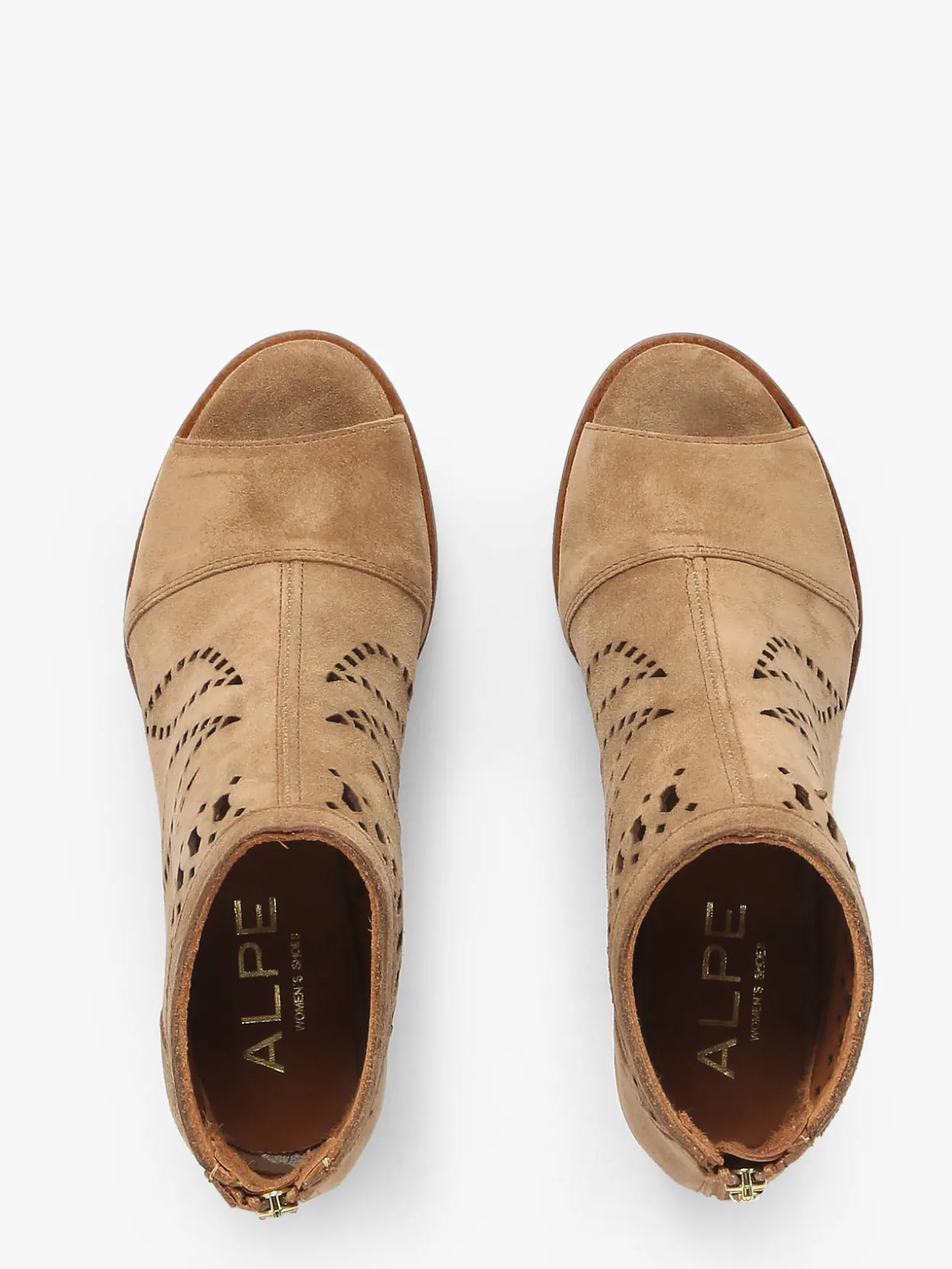 Bottines à talon Liset en cuir ALPE