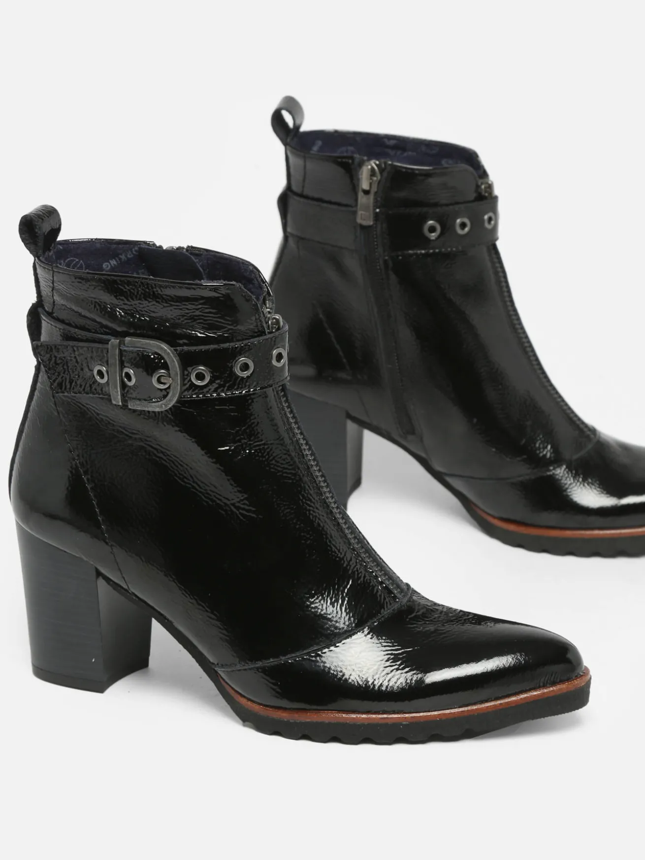 Bottines à talon Thais en cuir DORKING