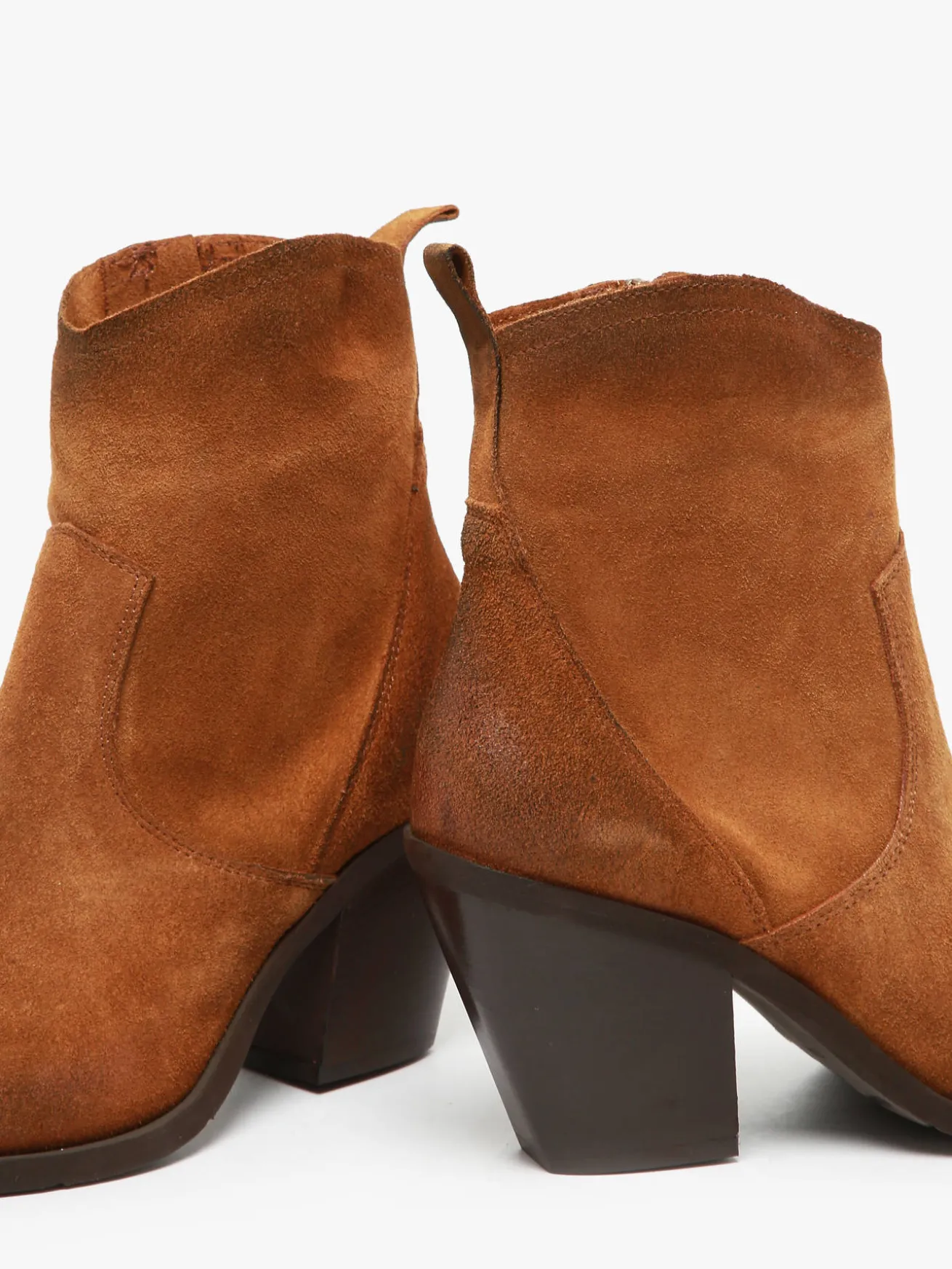 Bottines à talon Tronchetti Texani en cuir METISSE