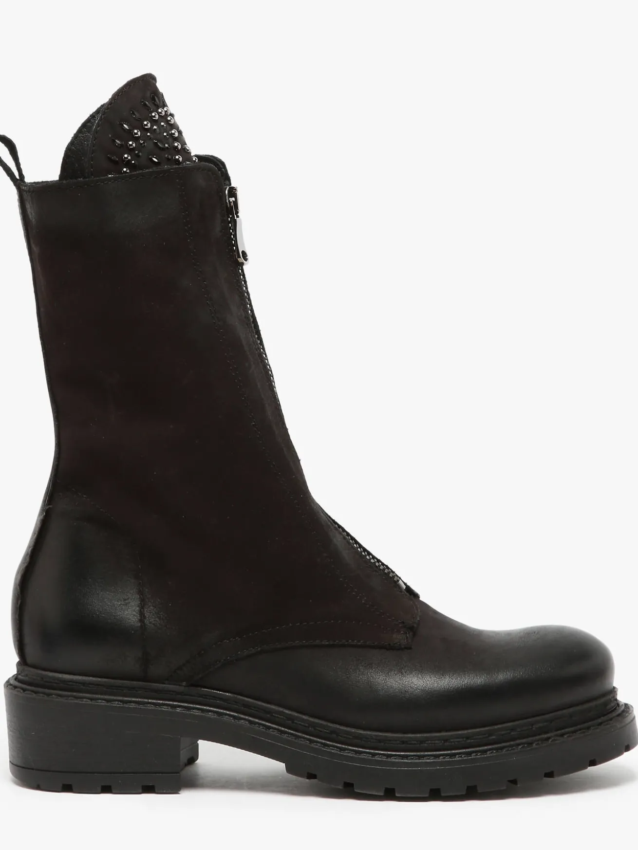 Bottines Biker en cuir METISSE