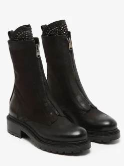 Bottines Biker en cuir METISSE