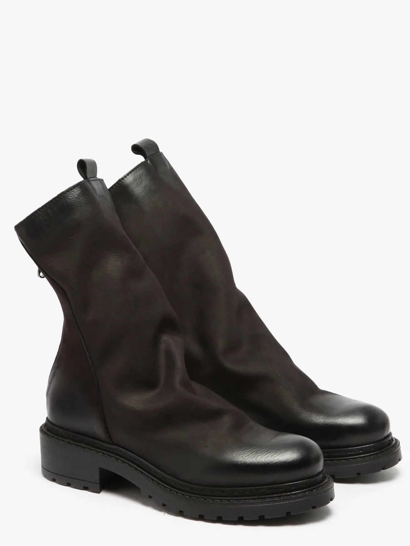 Bottines Biker en cuir METISSE