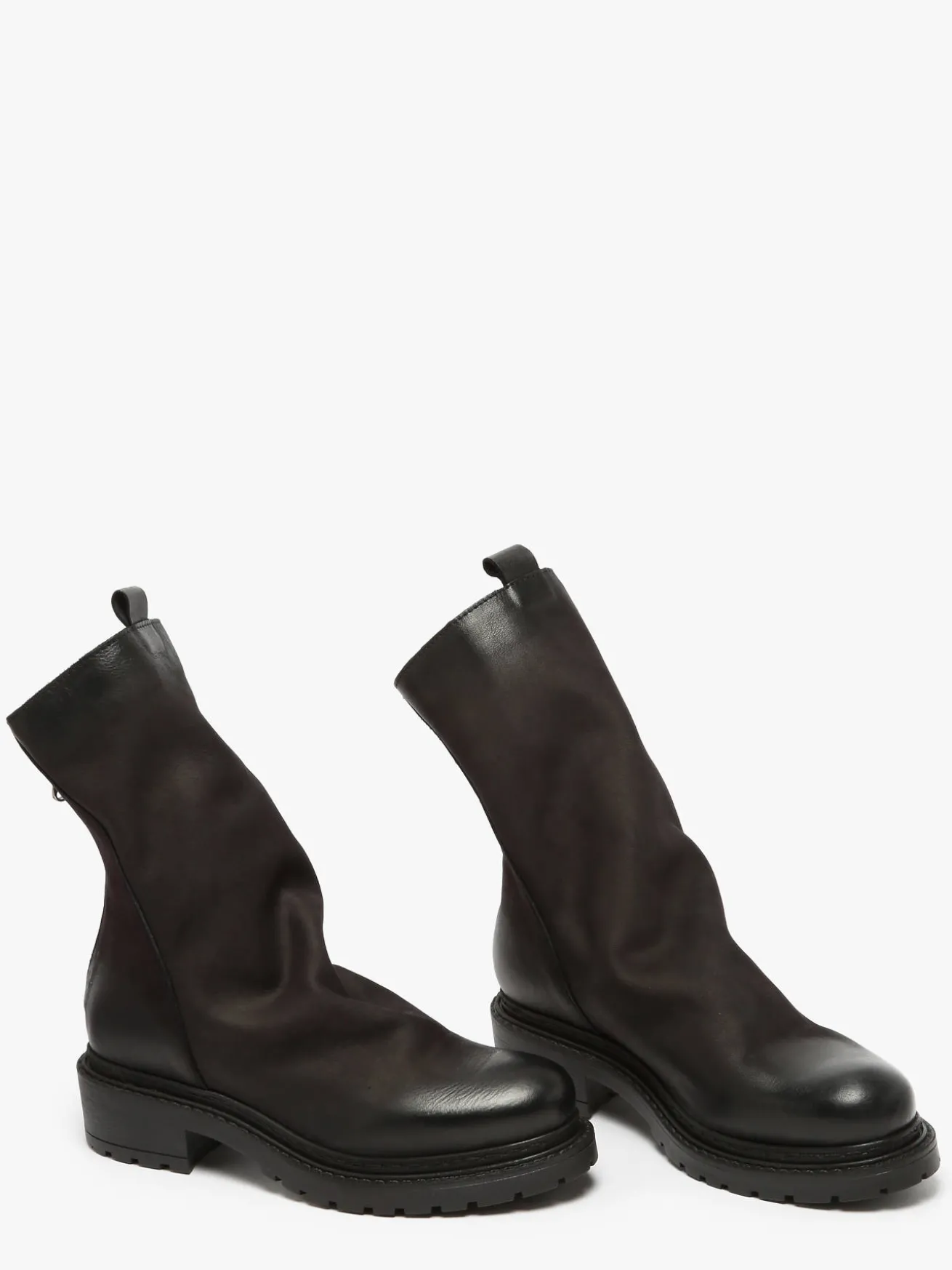 Bottines Biker en cuir METISSE