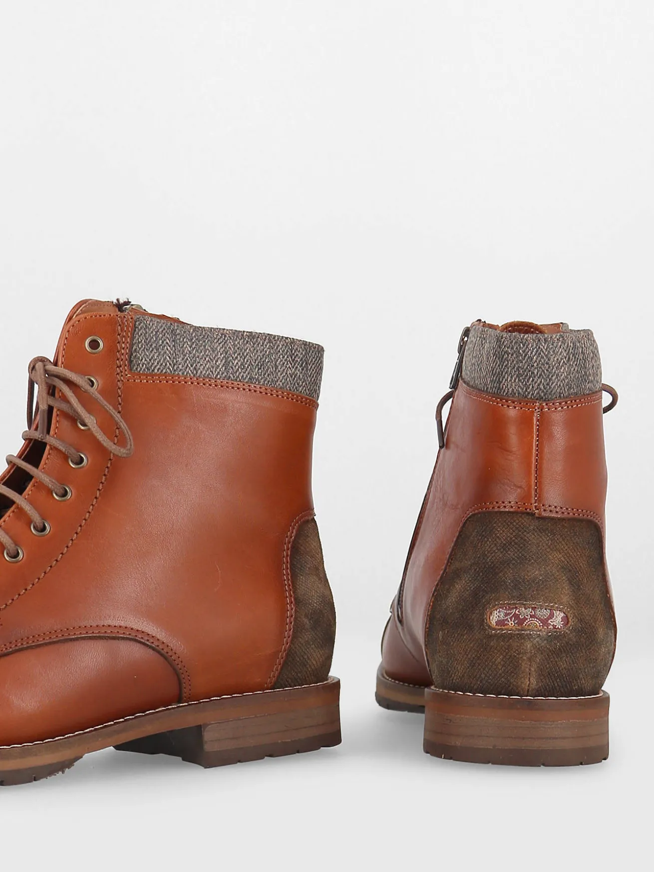 Bottines en cuir en cuir LE FORMIER