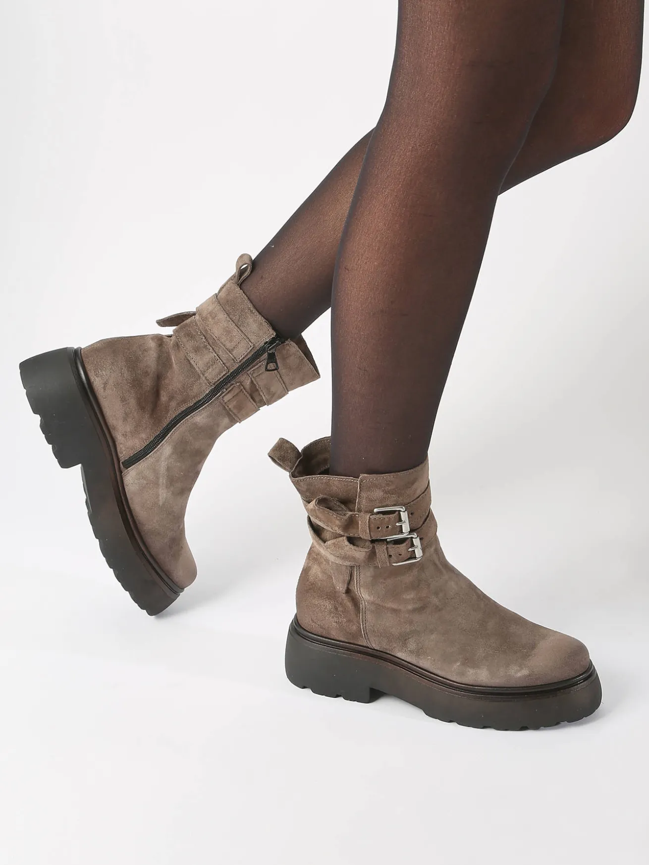 Bottines en cuir MJUS