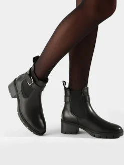 Bottines en cuir TAMARIS
