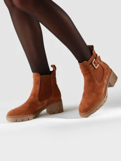 Bottines en cuir TAMARIS
