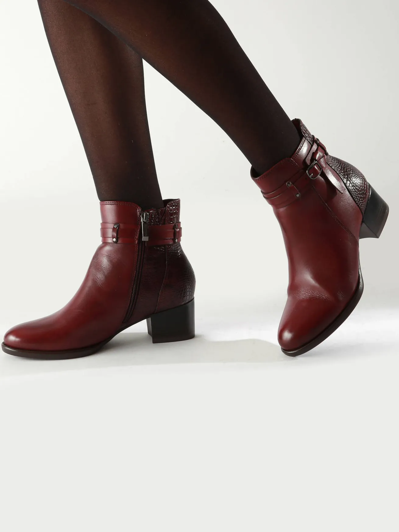Bottines en cuir TAMARIS