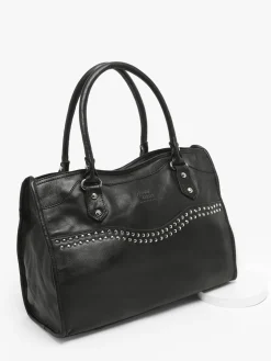 Cabas Glam cuir BASILIC PEPPER