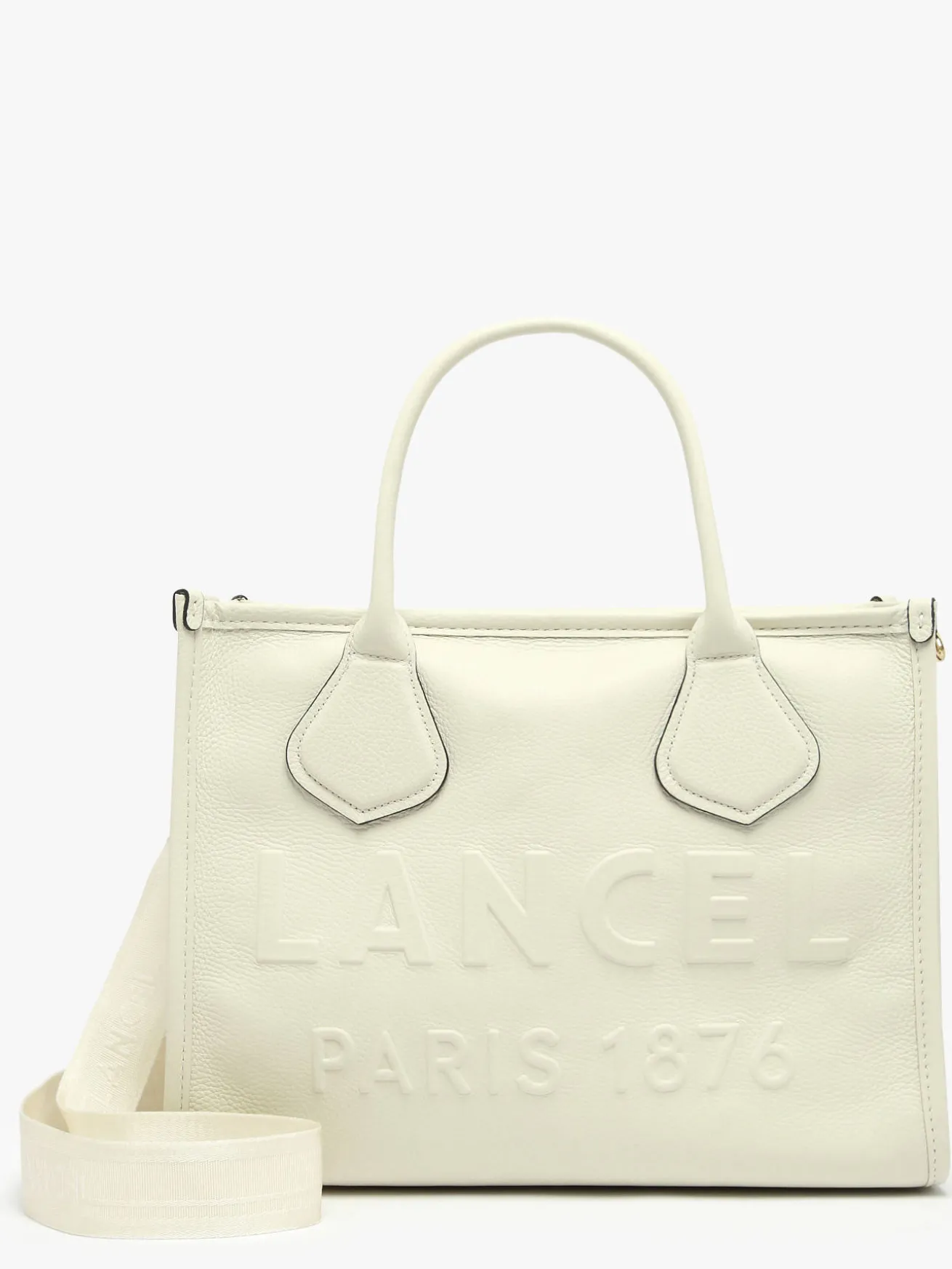 Cabas zippé M Jour cuir LANCEL