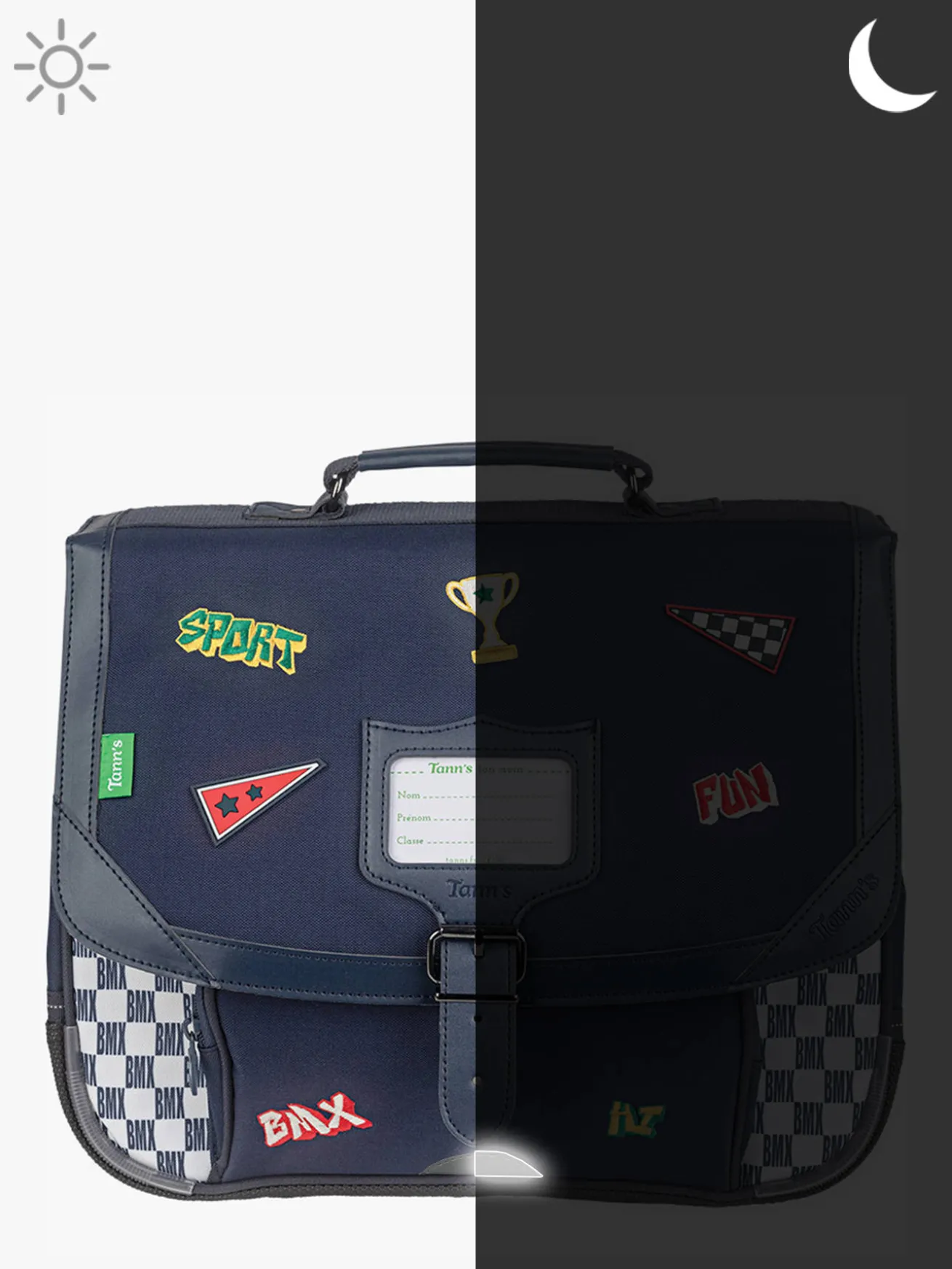 Cartable 1 compartiment TANN'S