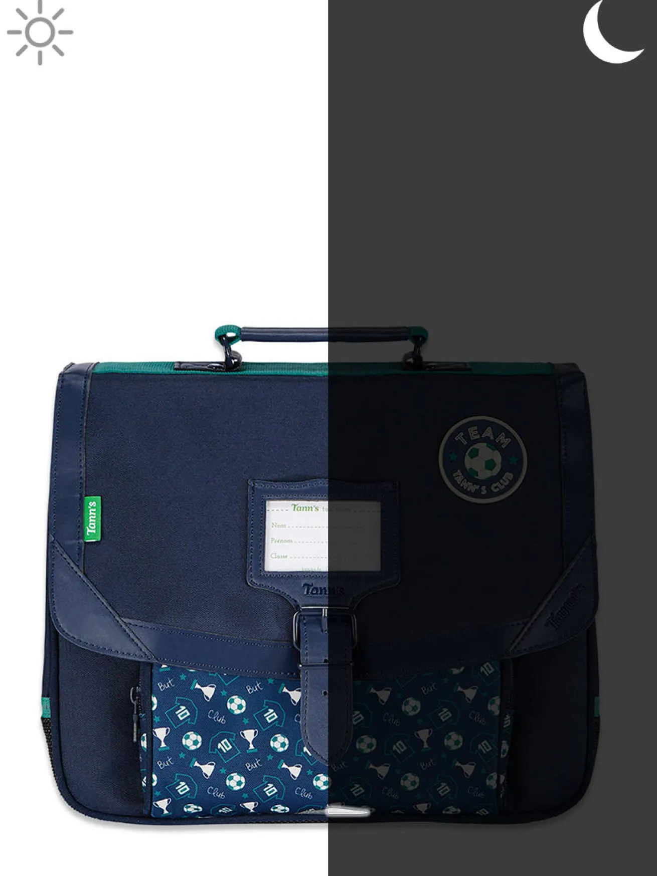 Cartable 1 compartiment TANN'S