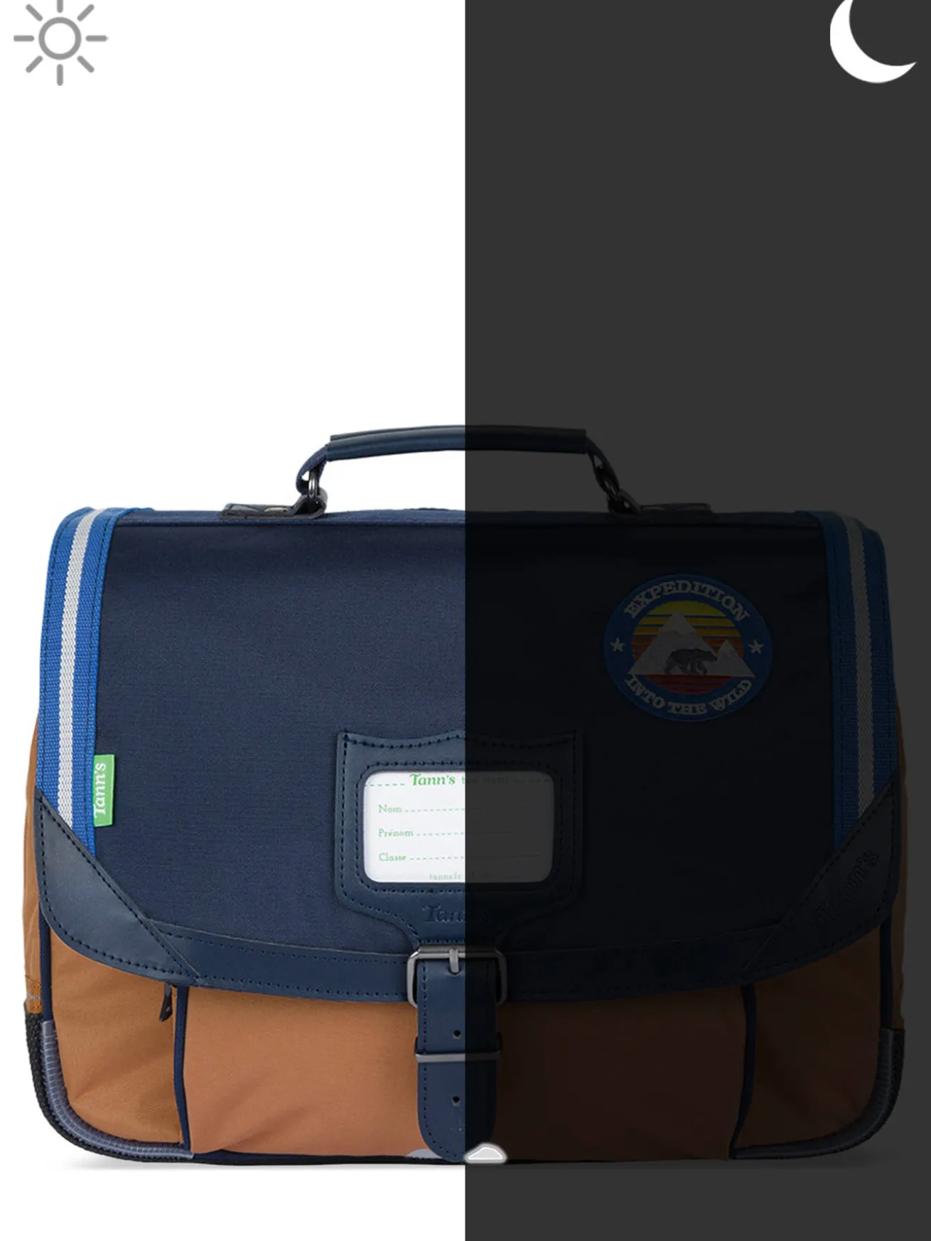 Cartable 1 compartiment TANN'S