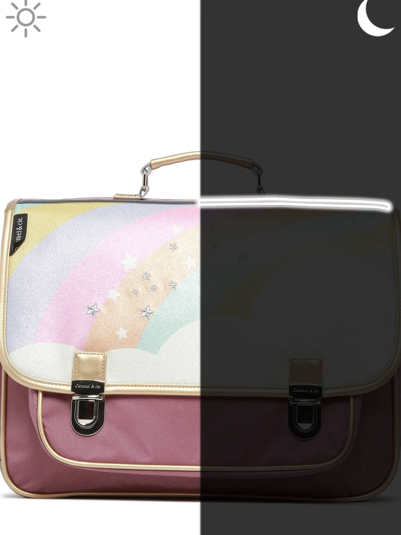 Cartable 2 compartiments CARAMEL ET CIE